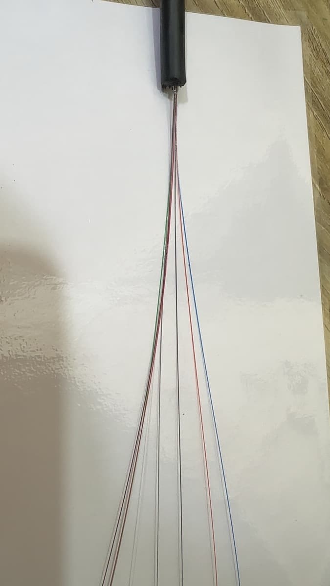 Optical test equipment used for finished cable
