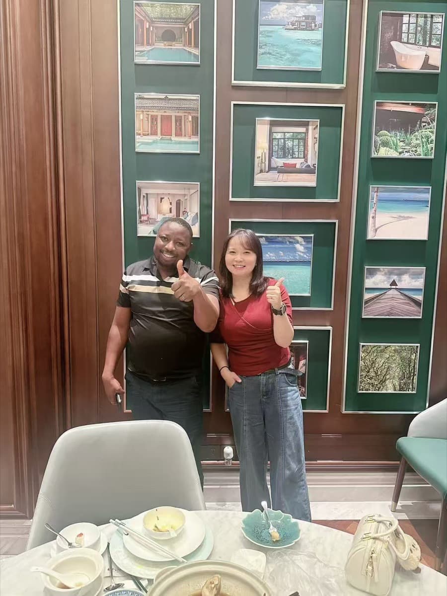 Customer Visit — Factory visit and cooperation discussion