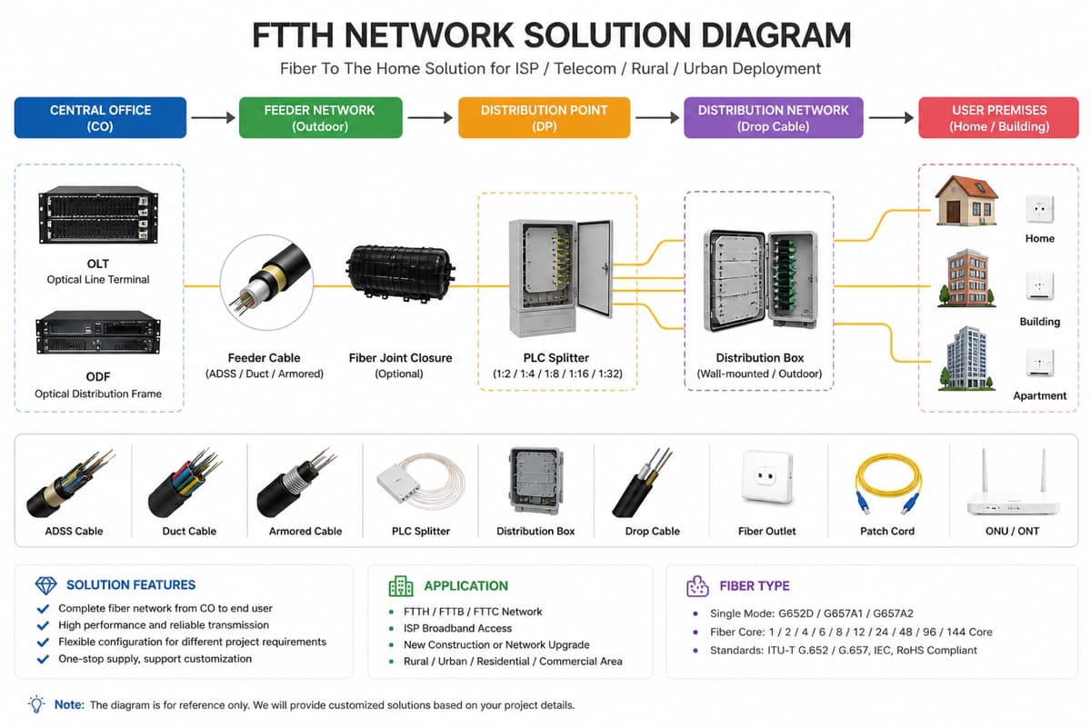 Plan the Complete Fiber Link
